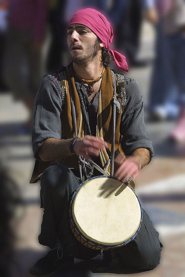 Medieval Market Performer - Olvera